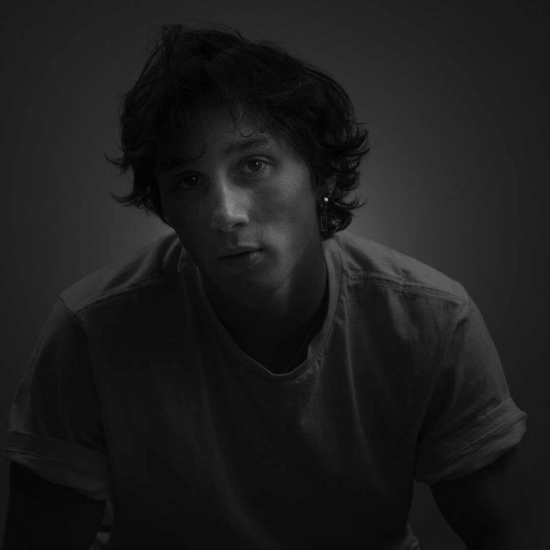 Studio portrait of a man broadcast rhythm and editing trainer